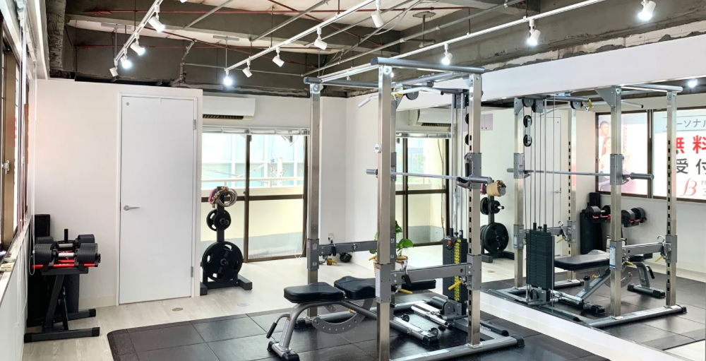 初心者の女性も安心!綺麗な個室パーソナルジム